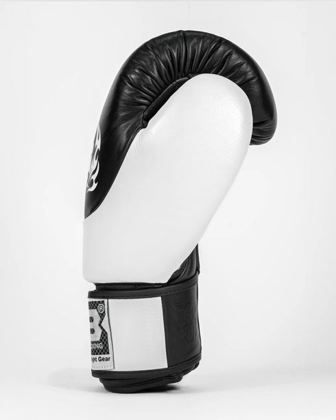 Guantes de Boxeo/Thai Boxing TOPKING Power negro blanco