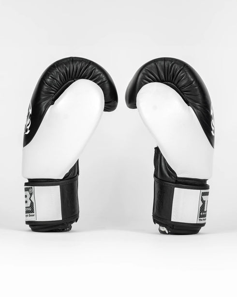 Guantes de Boxeo/Thai Boxing TOPKING Power negro blanco