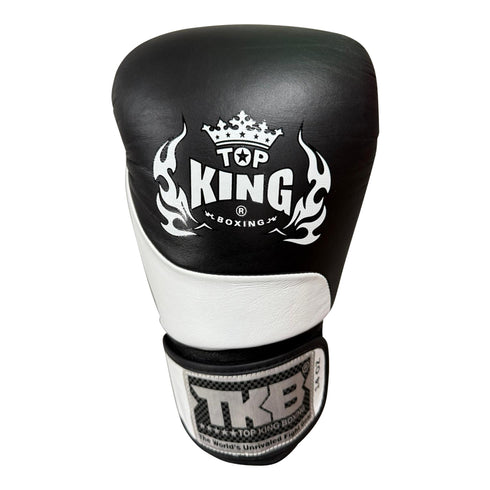 Guantes de Boxeo/Thai Boxing TOPKING Power negro blanco
