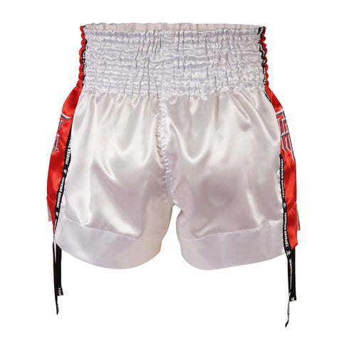 SHORT/PANTALON THAI/KICK TOPKING BLANCO/ROJO 201RD