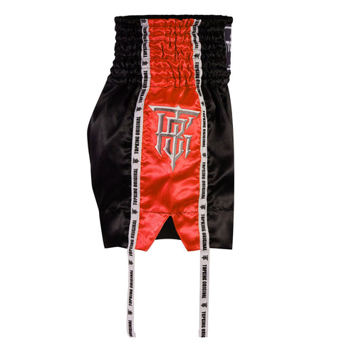 SHORT/PANTALON THAI/KICK TOPKING NEGRO/ROJO 202RD