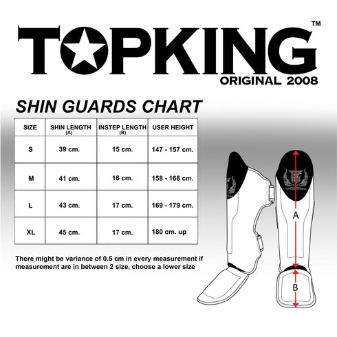 ESPINILLERAS DE THAI/KICK TOPKING SUPER SN