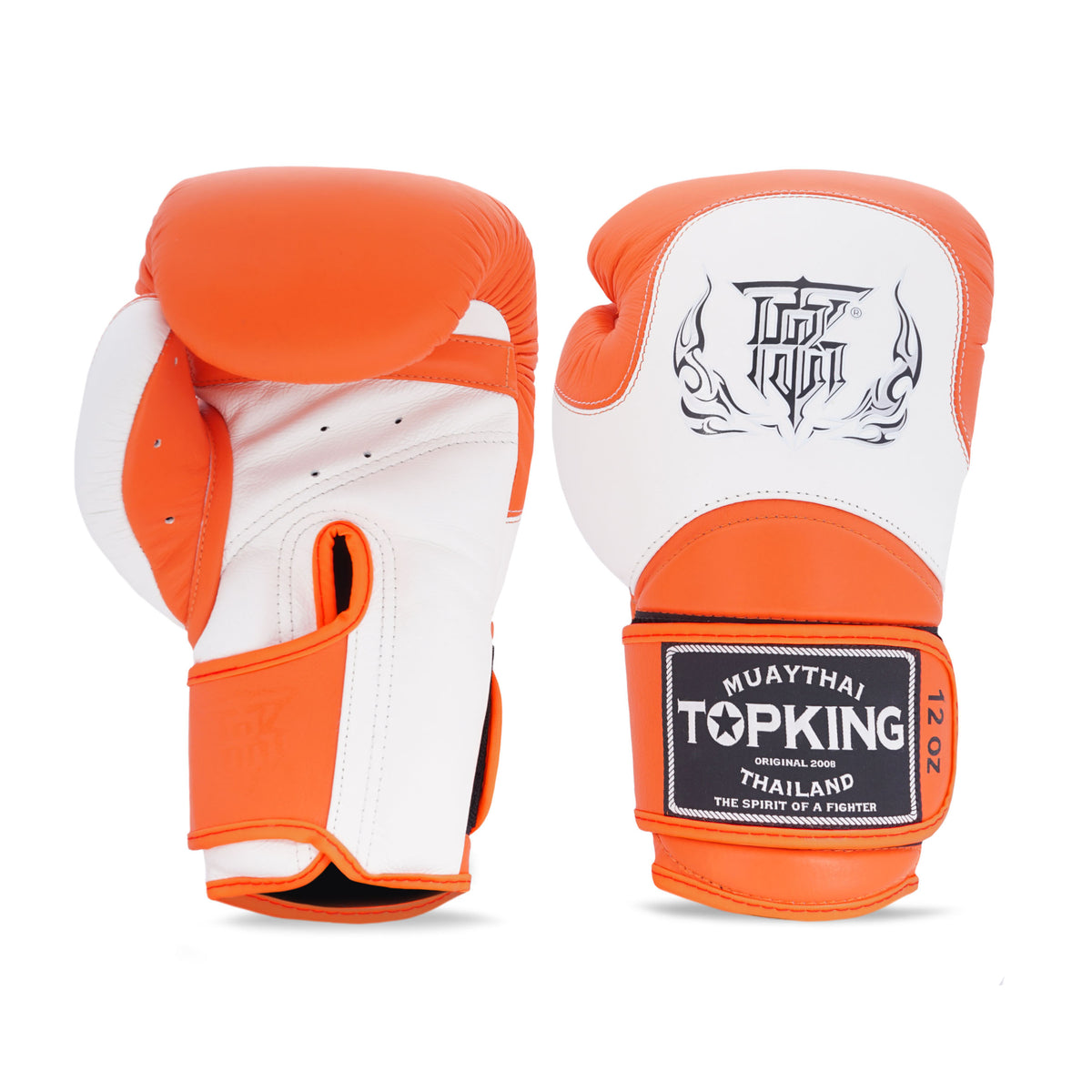 Guantoni Da Boxe TOPKING Muay Thai Fatti A Mano In Thailandia - Cultura Giapponese, Taglie 10-16 Oz, Unisex