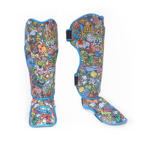 ESPINILLERAS DE THAI/KICK TOPKING THAI CULTURE