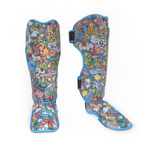 ESPINILLERAS DE THAI/KICK TOPKING THAI CULTURE